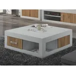 Konferenční stolek GOUDINI, craft bílý/craft zlatý, 5 let záruka + vyzvednutí ZDARMA