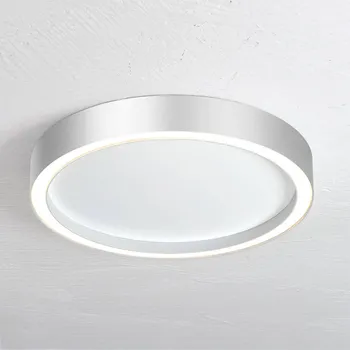 Stropní svítidlo Bopp Aura LED Ø 55 cm bílá/hliník hliník, bílá LED 29 W celkem - Doprava zdarma