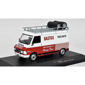 autíčko Fiat 242 Bastos Assistance RALLY 1:43 Fiat 242 TEXACO Assistance RALLY - kovový model