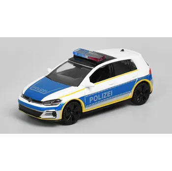 autíčko Volkswagen Golf VII GTI Policie 1:43 - MOTORMAX VW Golf VII GTI Polizei - kovový model auta