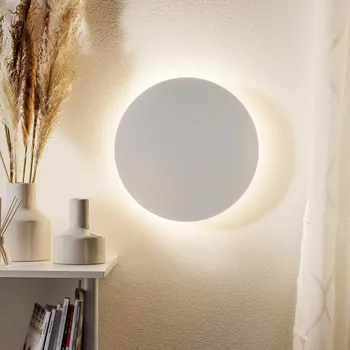 Lampička Escale Blade LED nástěnné světlo bílá matná Ø 34cm LED celkem 13 W - Doprava zdarma