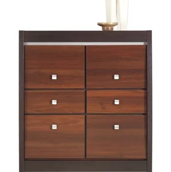 Komoda Komoda HADIR 4D2S, ořech tmavý + vyzvednutí ZDARMA