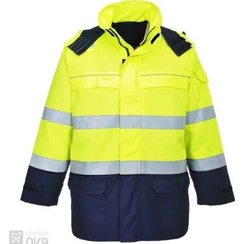 Zimní reflexní nehořlavá bunda