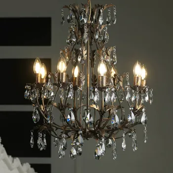 Lampička ONLI Lustr Botte z kovu s osmi žárovkami, bronzový 8 x 6 W LED - Doprava zdarma