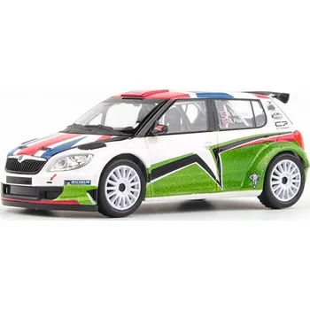 autíčko Škoda Fabia II FL S2000 (2010) Škoda UK Mikkelsen Design 2011 1:43 Škoda Fabia 2 FL S2000 2010 Škoda UK "Mikkelsen" Design 2011 - kovový model aut