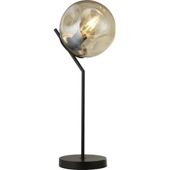 Lampička Searchlight EU22121-1BK - Stolní lampa PUNCH 1xE27/10W/230V černá