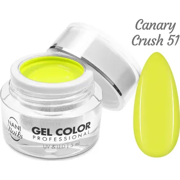 NANI UV/LED gel Professional 5 ml - Canary Crush
