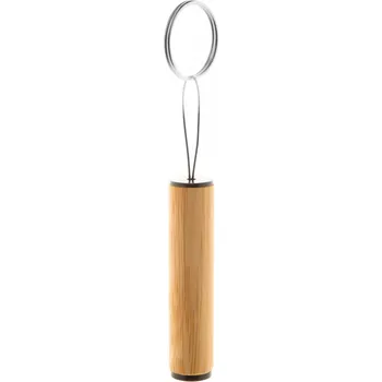 Svítilna Reklamní Lampoo bambusová baterka, přírodní