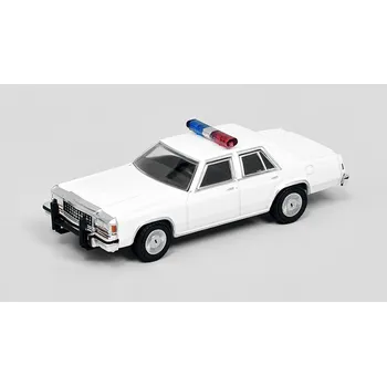 autíčko Ford LTD Crown Victoria Police 1980 1:64 - Greenlight Ford Crown Victoria Policie - kovový model auta