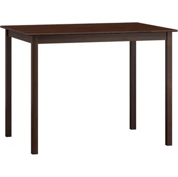 Jídelní stůl Stůl DASHEN 1, 90 x 55 cm, masiv borovice, moření ořech + vyzvednutí ZDARMA