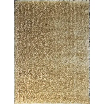 Koberec Berfin Dywany Kusový koberec Ottova Beige, 50 mm vysoký vlas, polyester, do obýváku Rozměry koberců: 140x190