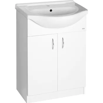 Nábytek SIMPLEX ECO 65 umyvadlová skříňka včetně umyvadla 63x83,5x30,7cm