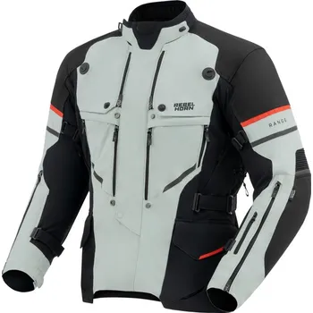 Moto bunda REBELHORN bunda RANGE grey/black/red - 3XL