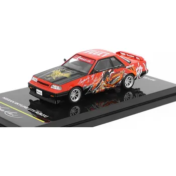 autíčko Nissan Skyline GTS-R (R31) Bruce Lee 1:64 - INNO Models Nissan Skyline GTS-R R31 50th anniversary Bruce Lee - kovový model auta