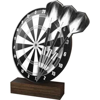 Dřevěná plaketa WF060, Výška | Barva 13,5 cm