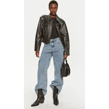 Hugo Jeansy Gemanda 50519907 Modrá Wide Leg 25_32