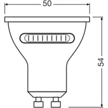 Lampička OSRAM LED reflektor GU10, PAR16, CCT, 4,2 W, 36°, 400 lm přehledně