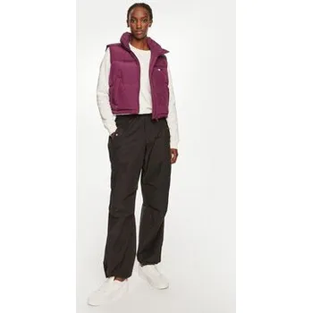 Pánská vesta Tommy Jeans Vesta Alaska DW0DW18611 Bordó Cropped Fit M