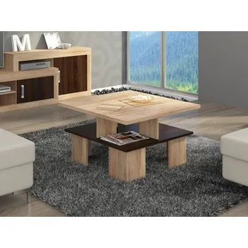 Konferenční stolek Konferenční stolek TRAFALGAR A, dub sonoma/dub sonoma tmavá, 5 let záruka + vyzvednutí ZDARMA