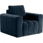 Křeslo GRAHAMIA 05, modrá látka + vyzvednutí ZDARMA