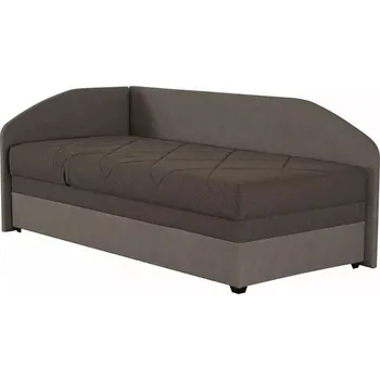 Postel Falco Válenda s čely TURI 90 levá, s úložným prostorem, ALENA ARTE 5 STONE / LARGO 13