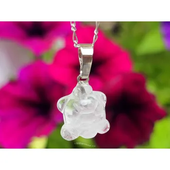 Přívěsek Přívěsek křišťál mini želva bižuterní úchyt