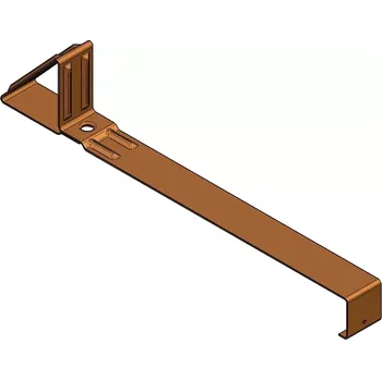 Protisněhový hák SGN 003 na betonové tašky RAL 8004 (cihlově červená)