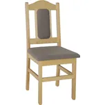 Jídelní židle MELOPAR, masiv borovice, moření: … + vyzvednutí ZDARMA