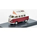 Volkswagen T1b Minibus Camper 1962 1:43 - Schuco VW T1b Minibus Camper - kovový model auta