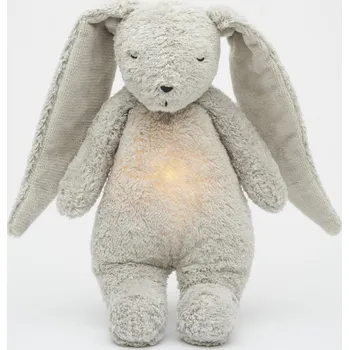 usínáček Moonie Usínáček Zajíček Organic Grey Natur