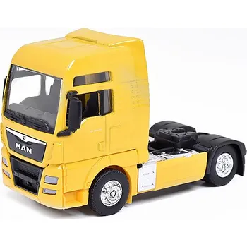 autíčko MAN TGX XXL 2019 tahač žlutý 1:64 - Welly MAN TGX 18.440 XXL 2019 - model auta