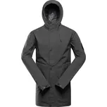 Pánský nepromokavý kabát s membránou ptx ALPINE PRO PERFET black - XXXL
