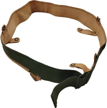 Potítko ARMÁDNÍ ORIGINÁL FRANCIE Potítko kožená čelenka do vložky helmy M1 Headband Helmet Liner Francie originál