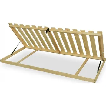 Postelový rošt Laťový rošt KUVAS v rámu 200x90 cm, boční výklop + vyzvednutí ZDARMA