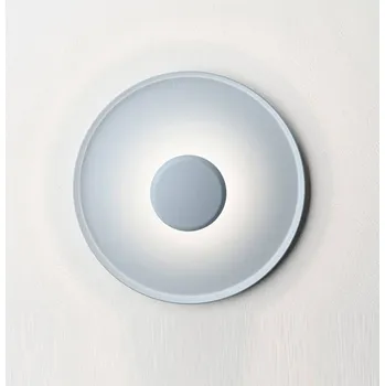 Lampička Vibia Top LED nástěnné světlo Ø 40 cm modré L1 - Ø stínidlo na lampu 13 cm modrá LED 18,3 W celkem - Doprava zdarma