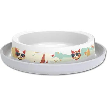 Miska pro psa Miska plastová TOMMI Trendy Indy & Louise 15,7cm (210ml)