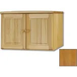 Nástavec dvoudveřový KEBEH, masiv borovice/moření olše + PROVĚŘENO zákazníky + vyzvednutí ZDARMA