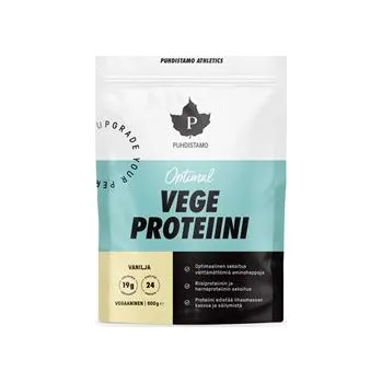 Protein Puhdistamo Optimal Vegan Protein 600g vanilka