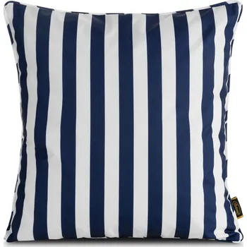 Povlak na dekorativní polštářek Voděodolný povlak na polštář 45x45 cm - modro-bílé pruhy