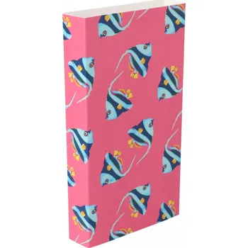 Jednorázové nádobí Reklamní CreaSleeve 309 papírový rukáv na zakázku, bílá