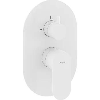 Vodovodní baterie Podomítková baterie Ravak Eleganta EL 065.10WV.O2.RB07E 2-cestná bez tělesa, White Velvet