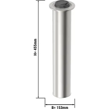 G.Gastro Dávkovač víka z nerezové oceli s pružinou