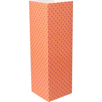 Jednorázové nádobí Reklamní CreaSleeve 399 papírový rukáv na zakázku, bílá