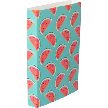 Jednorázové nádobí Reklamní CreaSleeve 243 papírový rukáv na zakázku, bílá