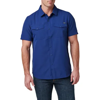 Pánská móda Košile 5.11 Marksman S/S Shirt - Blue Mussel S