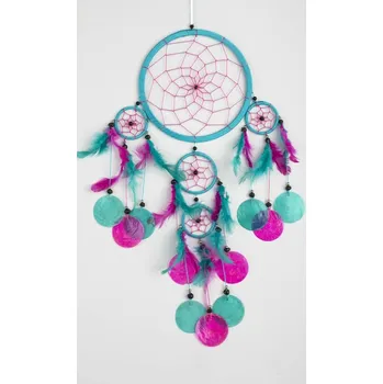 Lapač snů Lapač snů DISC tyrkysový / délka 45 cm