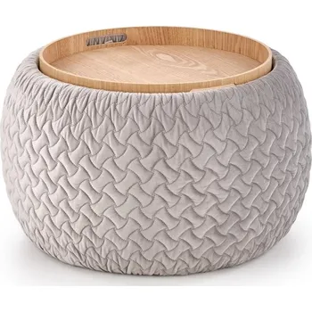 Taburet Taburet HUTCH, šedá + vyzvednutí ZDARMA