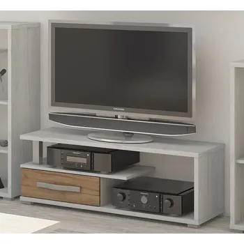 Televizní stolek Televizní stolek LEHUA, craft bílý/craft zlatý, 5 let záruka + vyzvednutí ZDARMA