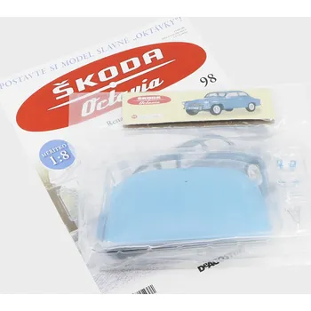 autíčko DeAgostini Škoda Octavia 1959 1:8 - časopis #98 se stavebnicí Škoda Octavia 1959 1:8 - časopis #98 se stavebnicí