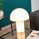 Artemide Onfale medio stolní lampa ze skla - Ø nohy 12 cm opál 1 x 46 W + 1 x 20 W - Doprava zdarma